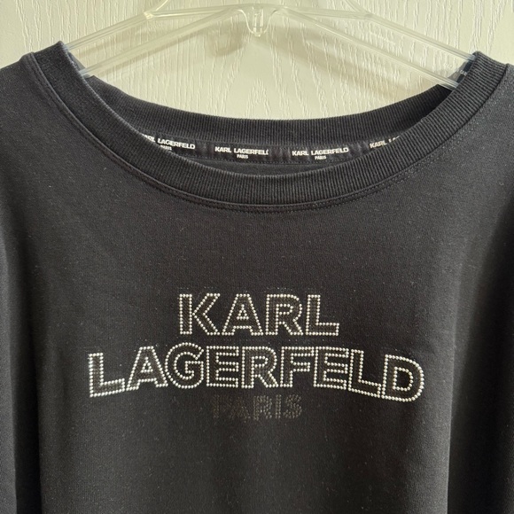 Karl Lagerfeld Black Top - Picture 2 of 7